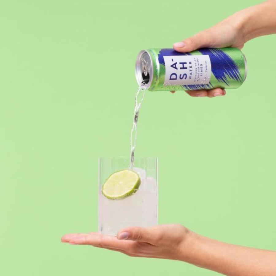 Apa minerala Dash cu aroma de lime, fara indulcitori 4