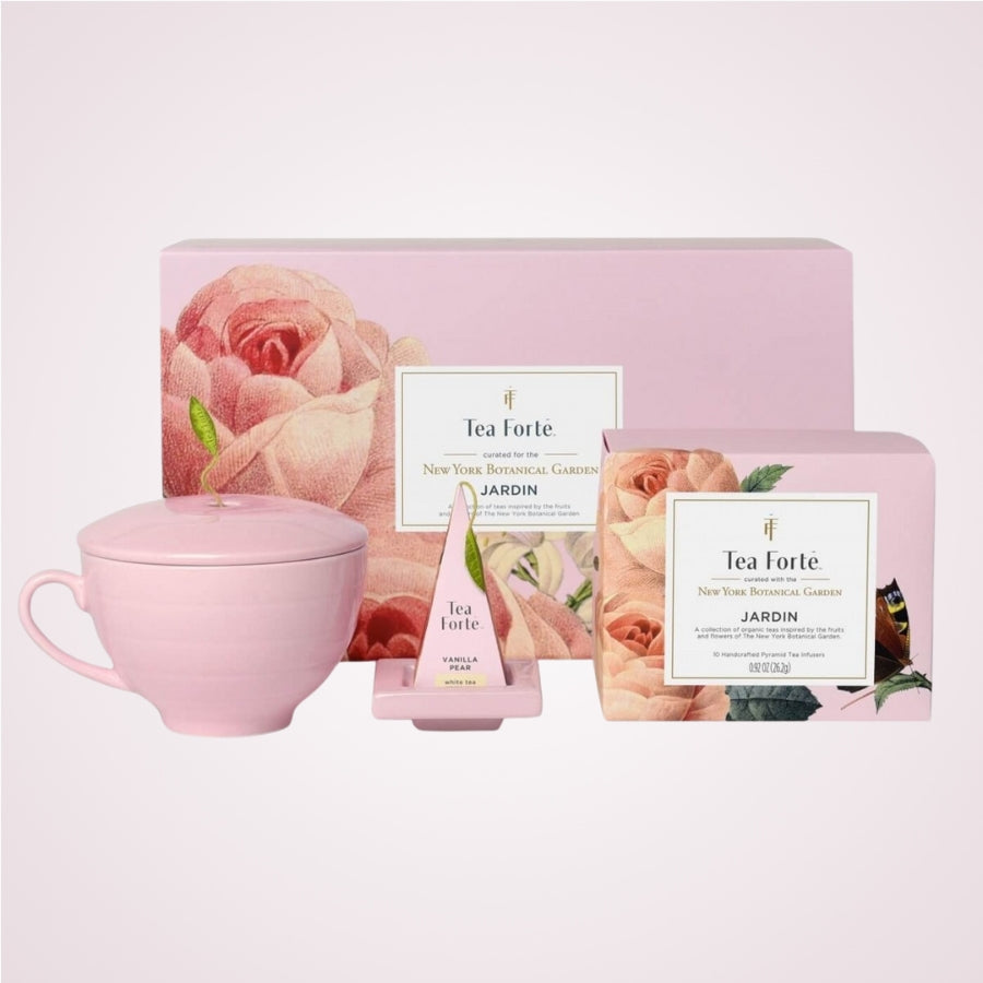 Set cadou de lux cu cana si ceai Tea Forte - Jardin