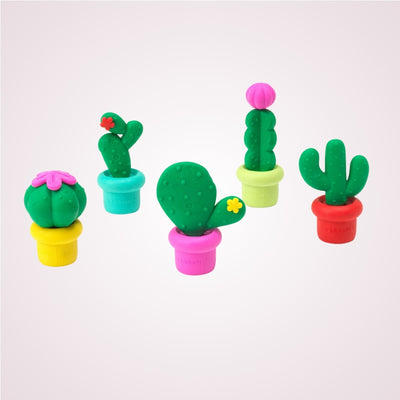 Poza detaliu cu Set radiere parfumate in forma de cactus - Free Hugs