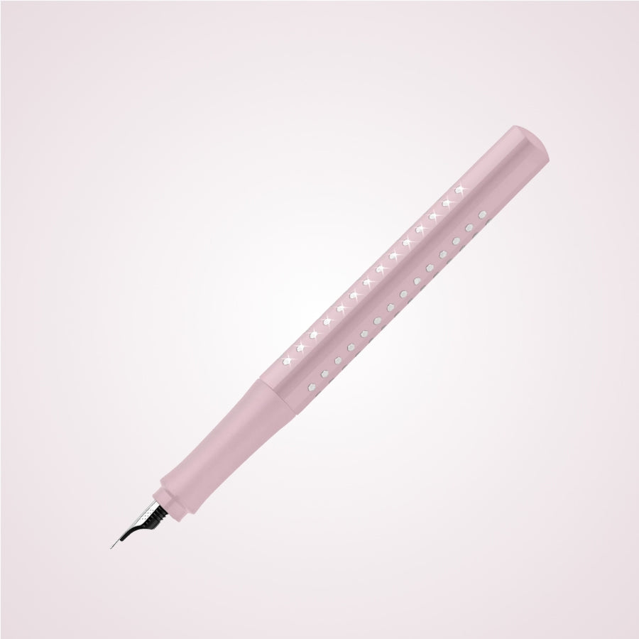 Stilou elegant Sparkle rose metalic Faber-Castell