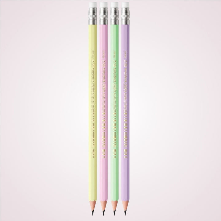 Cutie_cu_12_creioane_grafit_HB_cu_guma_eco_evolution_corp_in_4_culori_pastel_-_BIC_2