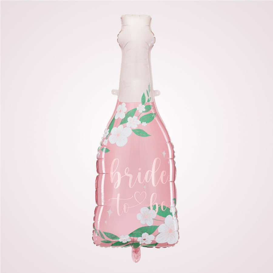 Balon in forma de sticla pentru petrecerea burlacitelor - Bride to be - clean