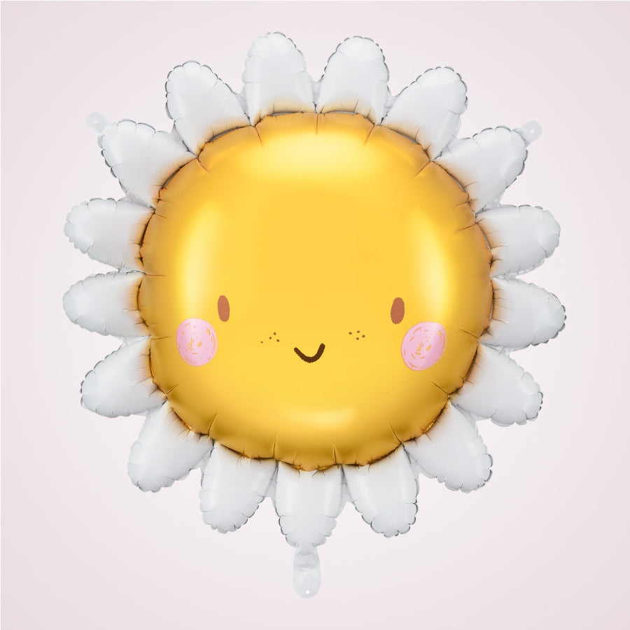 Balon in forma de floare zambitoare - Sunny smile