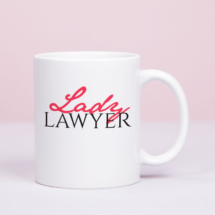 Cana cadou pentru avocati - Lady Lawyer-front