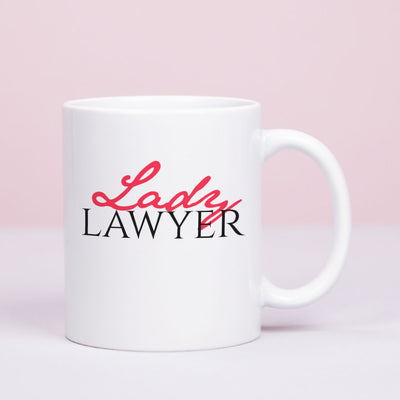 Cana cadou pentru avocati - Lady Lawyer-front