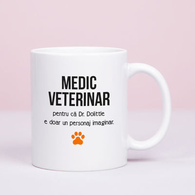 Cana cadou pentru medici veterinari - Animal Whisperer-front