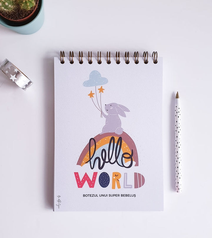 Agenda organizare botez - Hello World - Lady Cozac 1