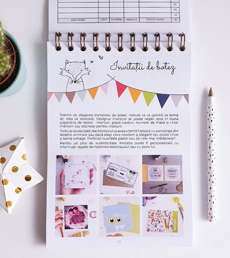 Agenda organizare botez - Hello World - Lady Cozac 9