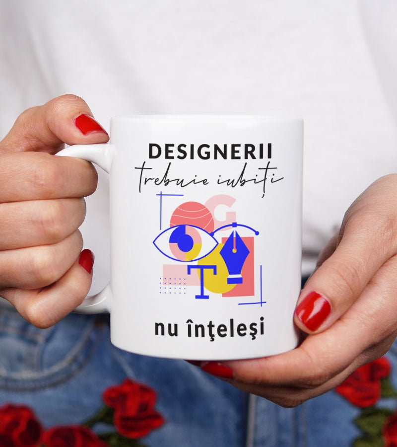 Cadou pentru designeri - Cana cu mesaj - Designer_catbox_2