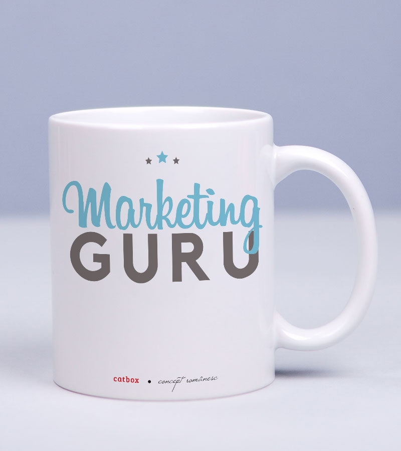 Cadou pentru marketeri - Cana - Marketing Guru_catbox_1