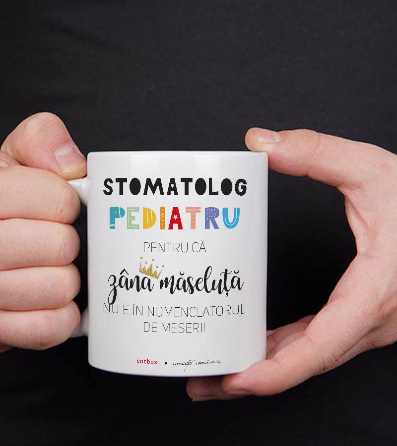 cana cadou pentru dentisti - Stomatolog pediatru 2