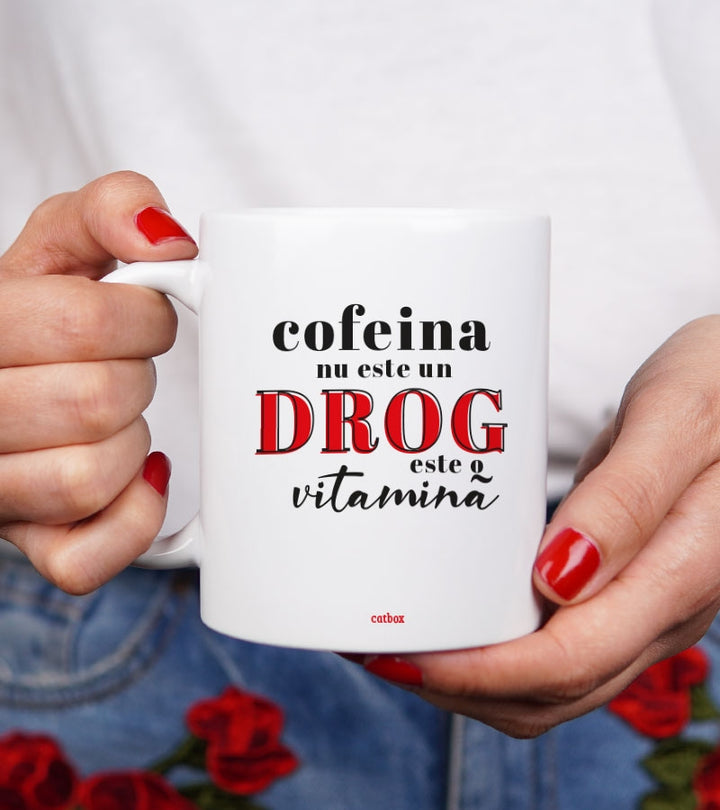 Cadou pentru iubitorii de cafea - Cana - In apararea cofeinei 2