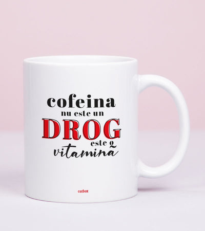 Cadou pentru iubitorii de cafea - Cana - In apararea cofeinei 1