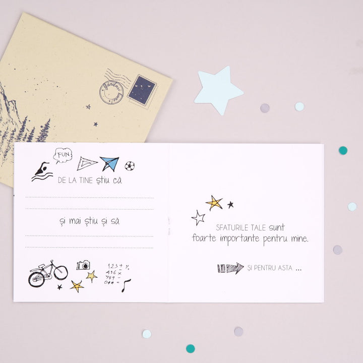 interior Felicitare speciala cadou pentru tata - JUST For My Dad - wonderstore