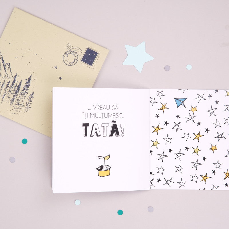 Felicitare speciala cadou pentru tata - JUST For My Dad - wonderstore 2