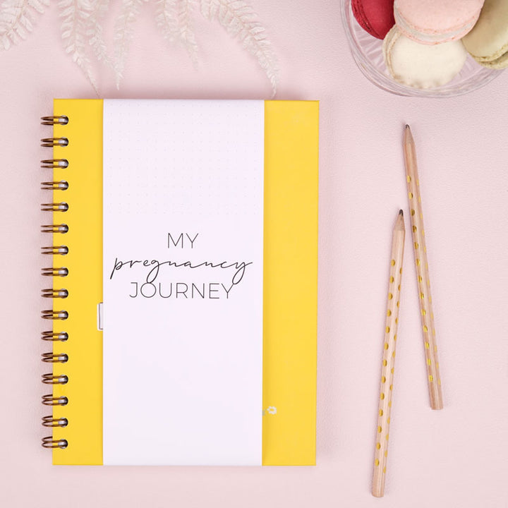 Jurnal de sarcina pentru gravide cu scrisori pentru bebelus - Happy Mom To Be