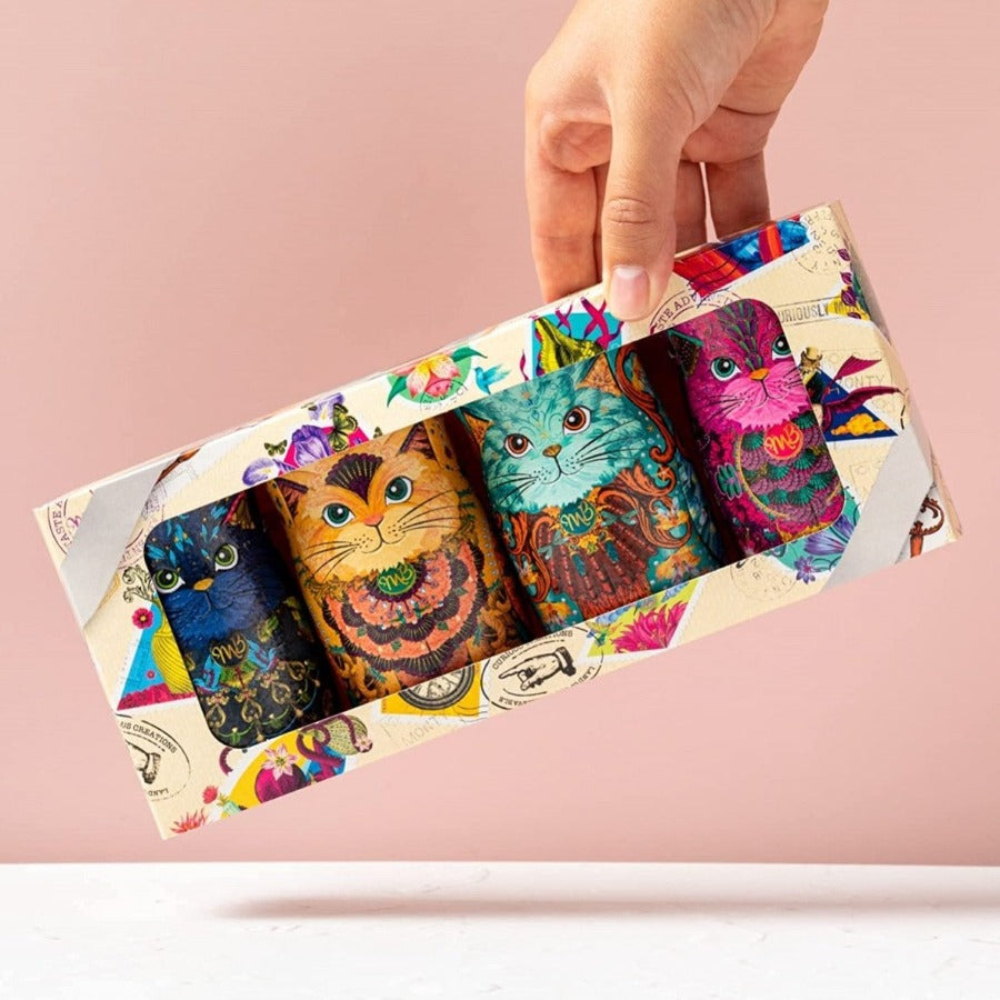 Set 4 cutii cu trufe Monty Bojangles - Persian Cats - cutie cadou