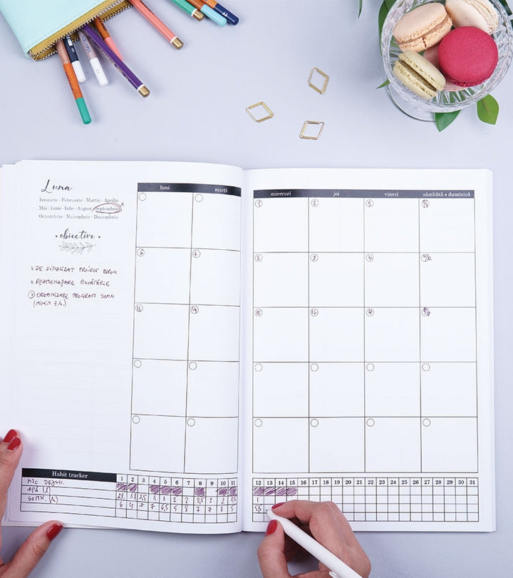 Planner anual 365 Days Free Vibes_agenda_organizare_catbox 10