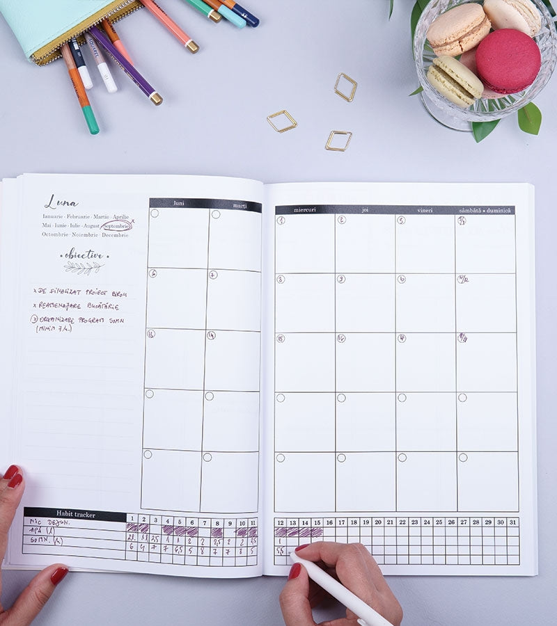 Planner anual A4 nedatat - 365-Days_Marble-Dreams_daily-planner_monthly-planner_agenda_organizare 10