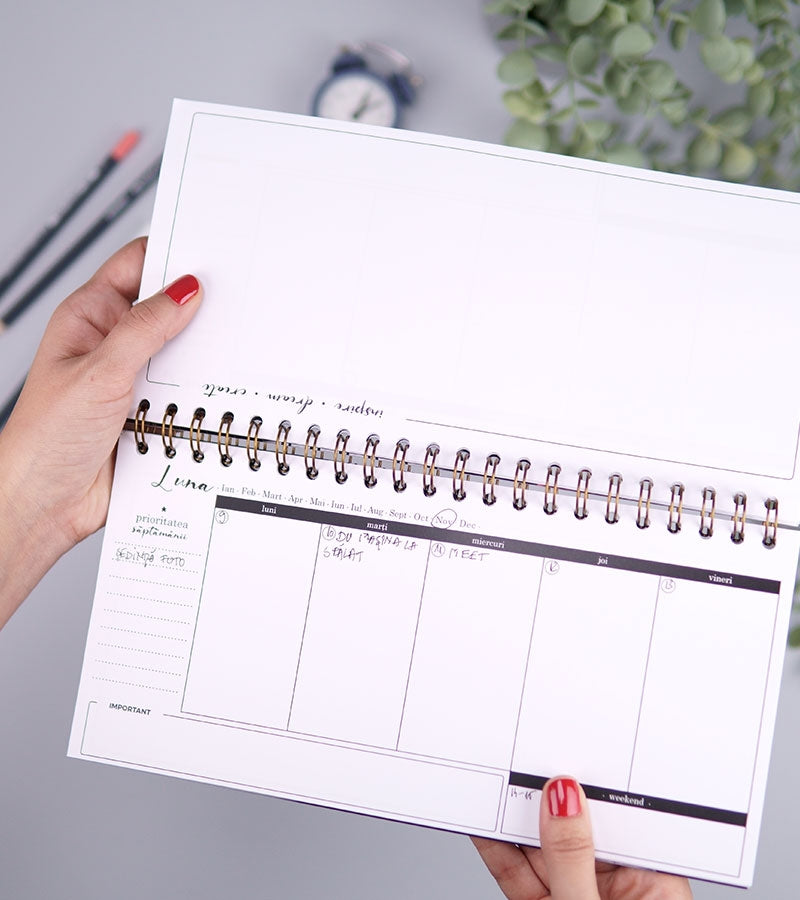 Planner pentru task-uri - Task Keeper-Delicate Leaves_planner saptamanal_organizare_agenda programari_catbox_5